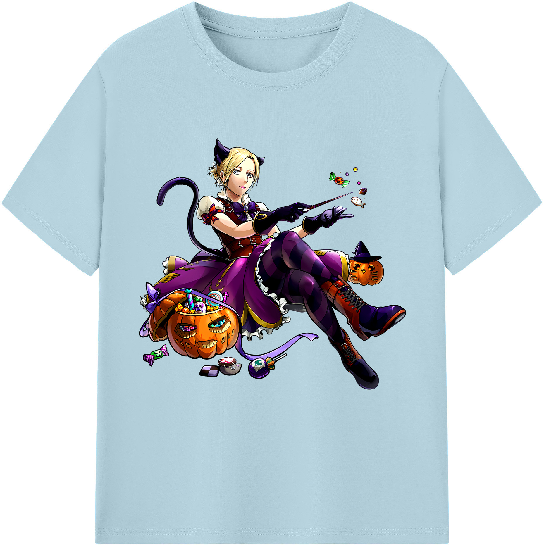 （画像用） 進撃の巨人 アニ・レオンハート Attack on Titan Annie Leonhart 綿100％半袖Tシャツ（フロントプリント）